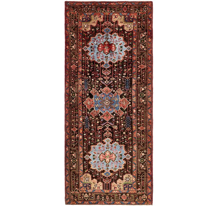 4' 2 x 10' 2 Khamseh Persian Runner ...