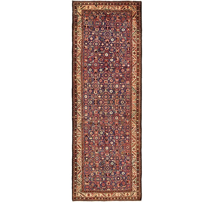 3' 8 x 11' Hossainabad Persian Run...