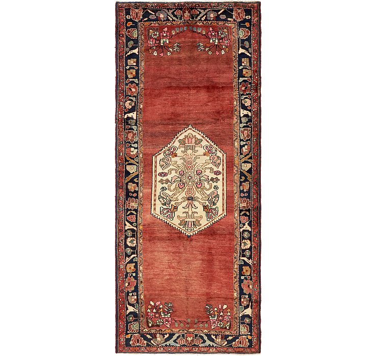 3' 10 x 9' 8 Roodbar Persian Runner ...