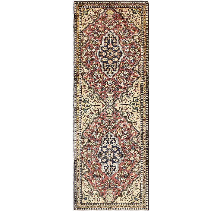 HandKnotted 3' 5 x 10' 6 Hamedan Persian Runner ...