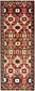 3' 10 x 9' 10 Bakhtiar Persian Runner Rug thumbnail image 1