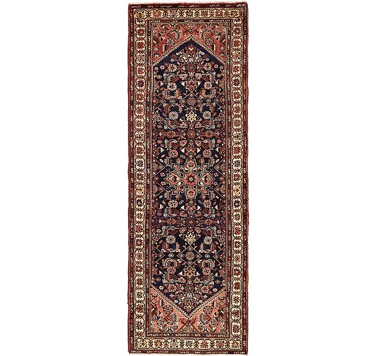 3' 6 x 10' 4 Hossainabad Persian Run...