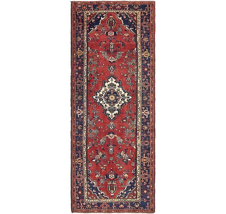 3' 7 x 9' 7 Khamseh Persian Runner ...
