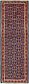 3' 8 x 10' 7 Hamedan Persian Runner Rug thumbnail image 1