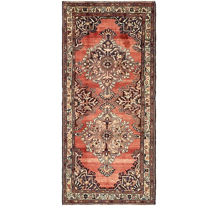 4' 3 x 9' 6 Borchelu Persian Runner...