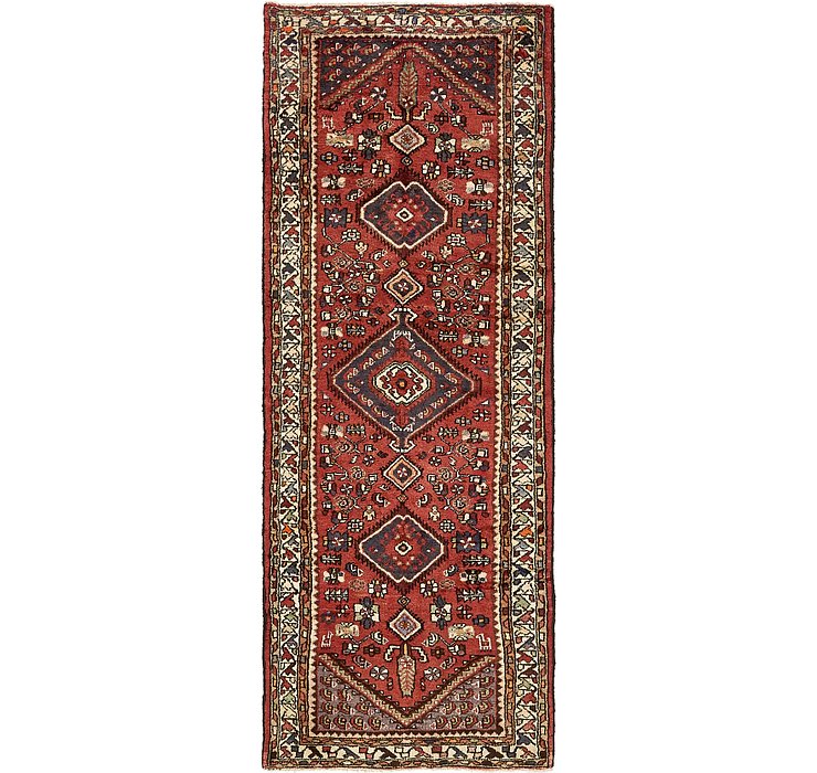 3' 5 x 9' 2 Khamseh Persian Runner ...