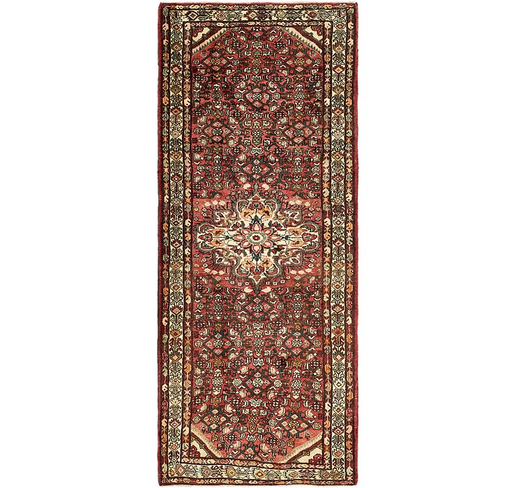 3' 9 x 10' Hossainabad Persian Run...