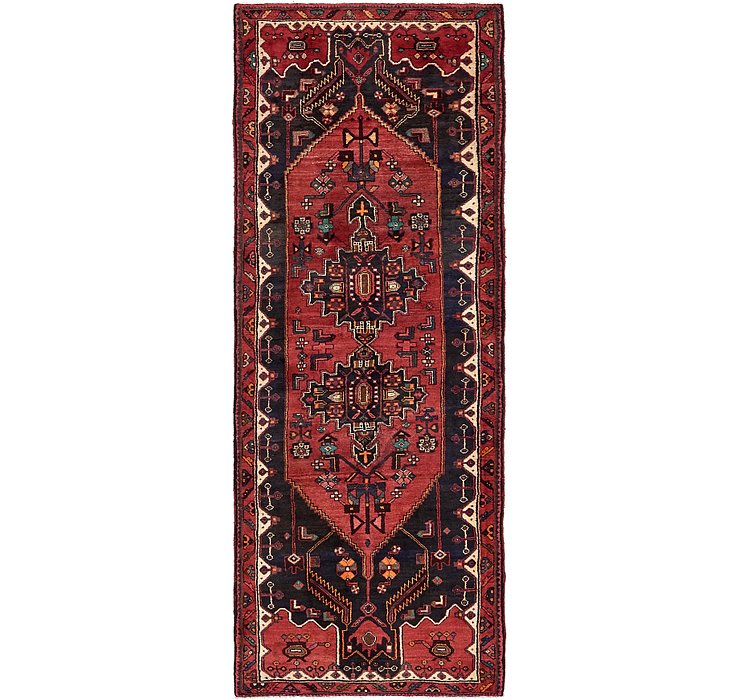 3' 7 x 9' 6 Hamedan Persian Runner ...