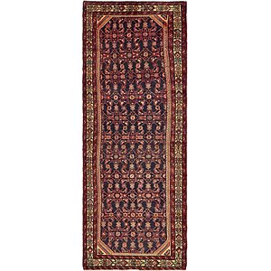 3' 6 x 9' 8 Hossainabad Persian Run...