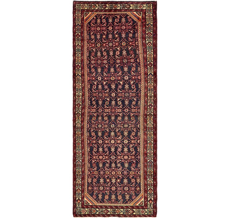 3' 6 x 9' 8 Hossainabad Persian Run...