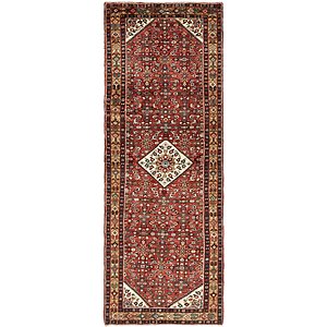 3' 9 x 10' 5 Hossainabad Persian Run...