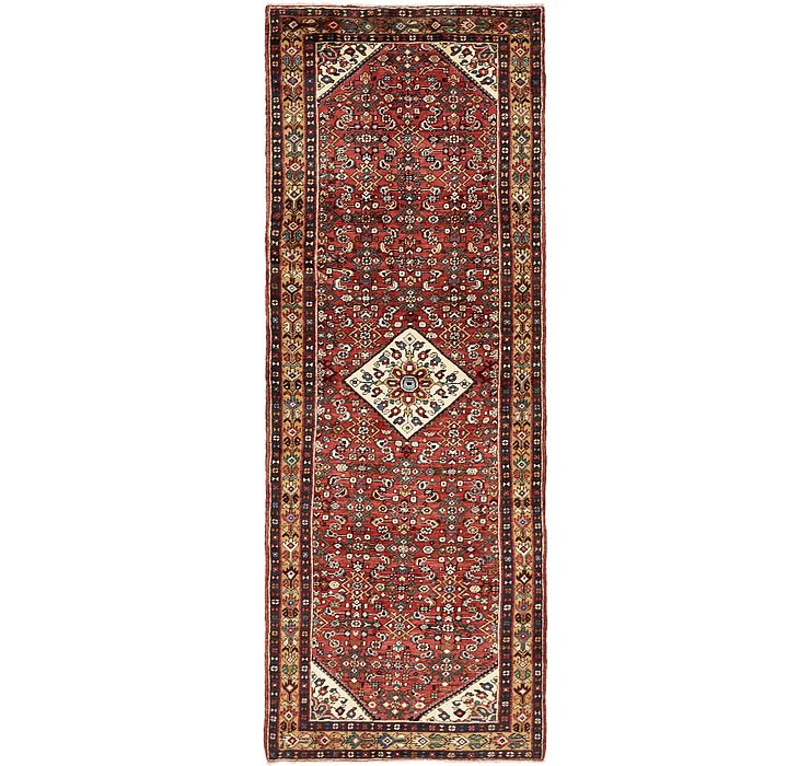 3' 9 x 10' 5 Hossainabad Persian Run...