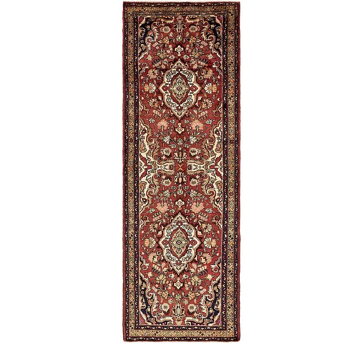 3' 5 x 10' 4 Khamseh Persian Runner ...