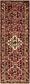100cm x 285cm Hamedan Persian Runner Rug thumbnail image 1