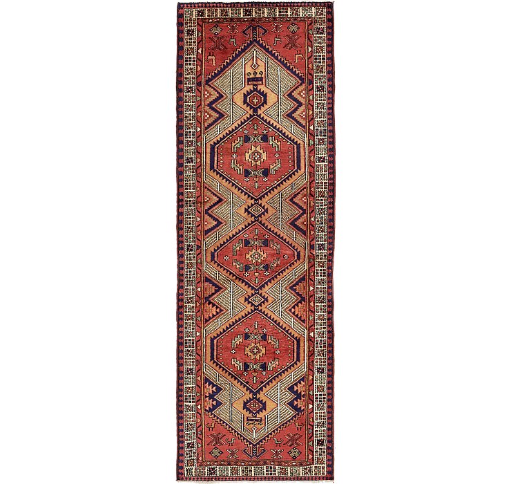 3' 5 x 10' 4 Meshkin Persian Runner ...
