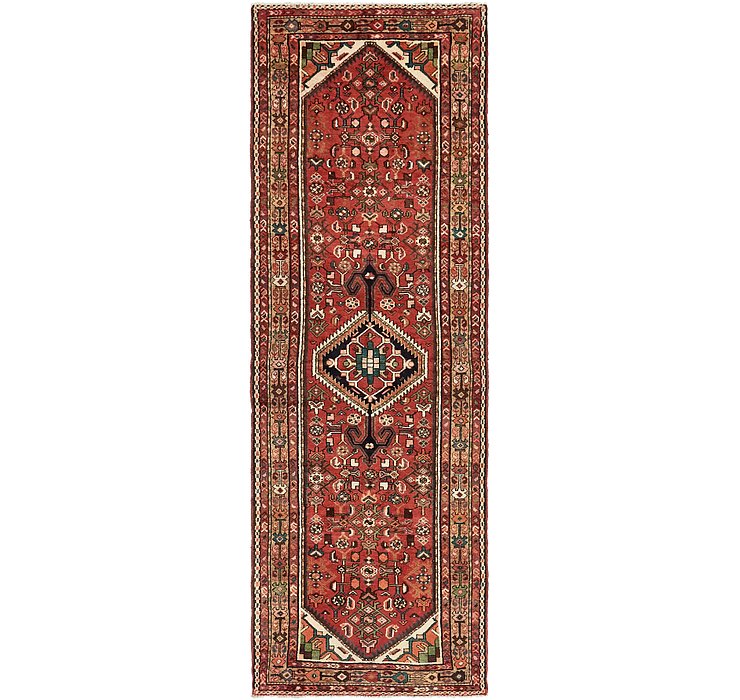 3' 3 x 9' 6 Zanjan Persian Runner Rug