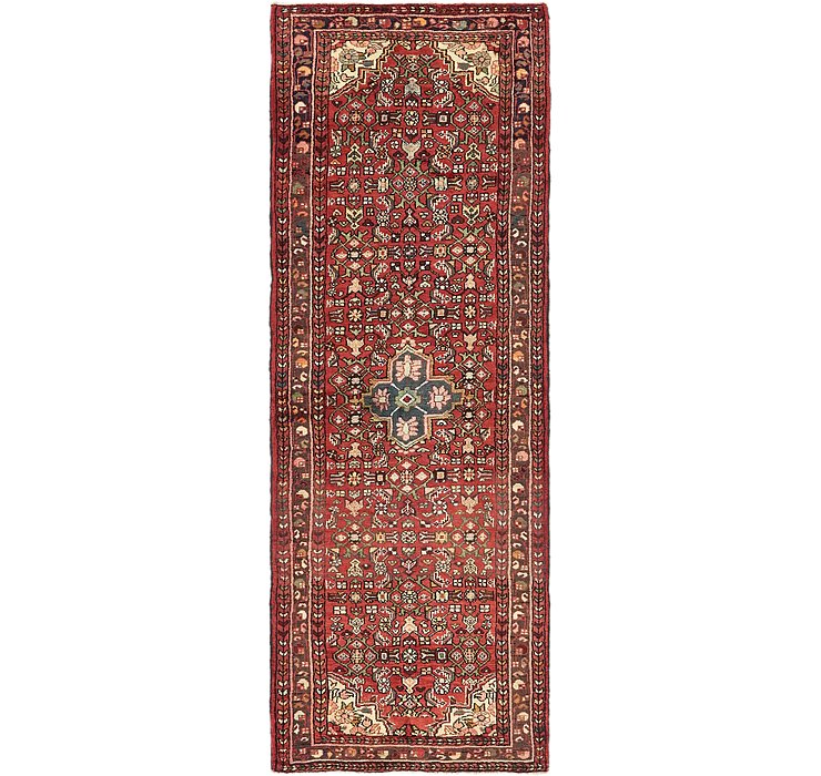 3' 5 x 9' 10 Hossainabad Persian Run...