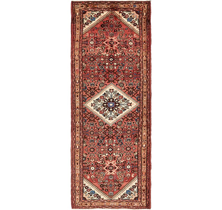 3' 9 x 10' 3 Hossainabad Persian Run...
