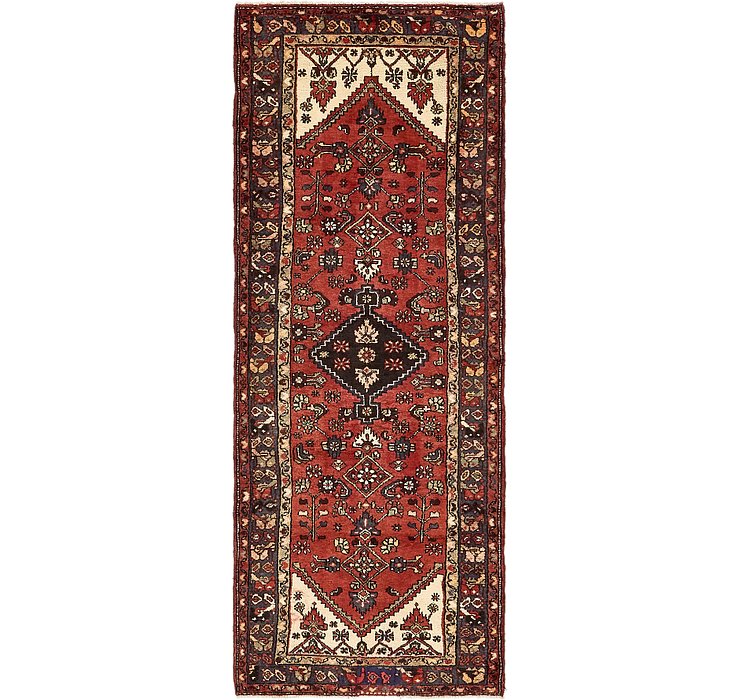 3' 7 x 9' 9 Khamseh Persian Runner ...