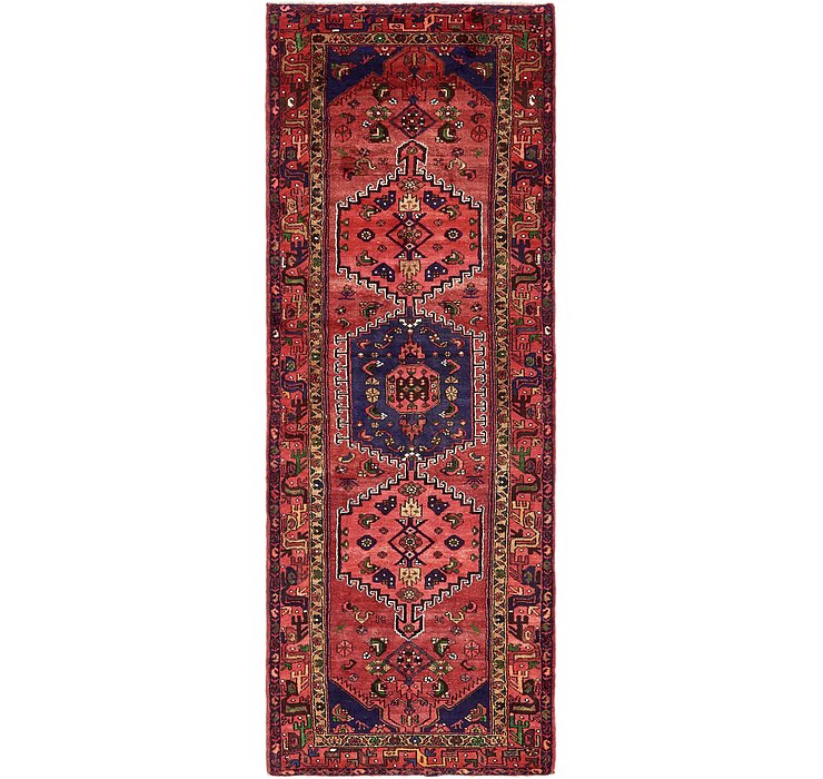 3' 6 x 9' 9 Khamseh Persian Runner ...