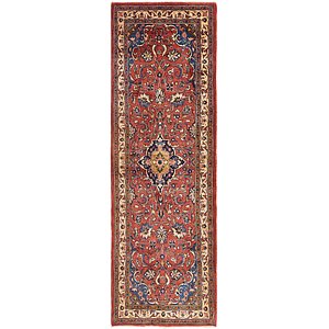 3' 7 x 11' 6 Farahan Persian Runner ...