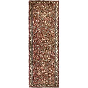 3' 8 x 10' 5 Roodbar Persian Runner ...