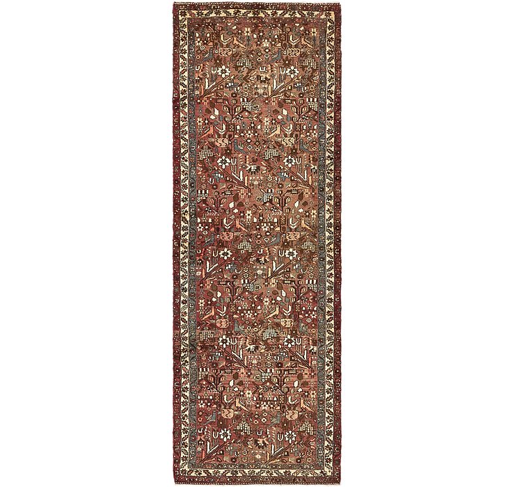 3' 8 x 10' 5 Roodbar Persian Runner ...