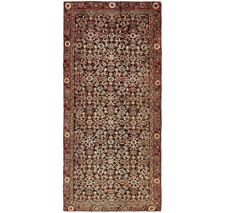4' 2 x 9' Hossainabad Persian Run...