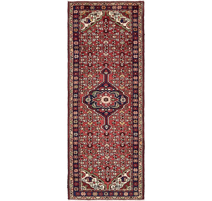 3' 7 x 10' Hossainabad Persian Run...