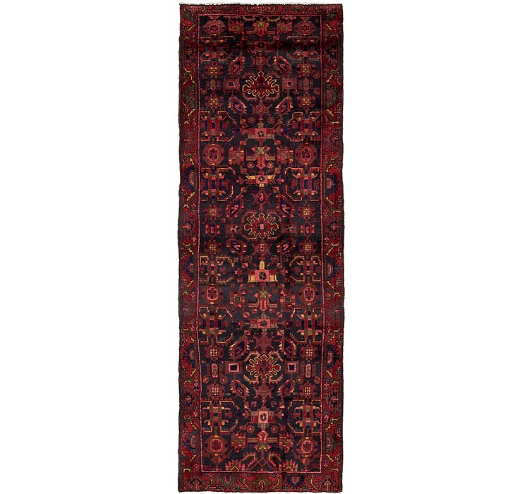 3' 7 x 10' 9 Khamseh Persian Runner ...
