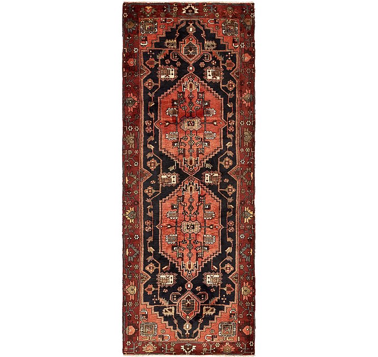 3' 8 x 10' 2 Hamedan Persian Runner ...