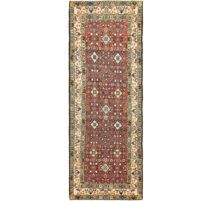 3' 7 x 10' 2 Hossainabad Persian Run...