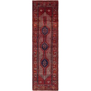 105cm x 390cm Meshkin Persian Runner ...