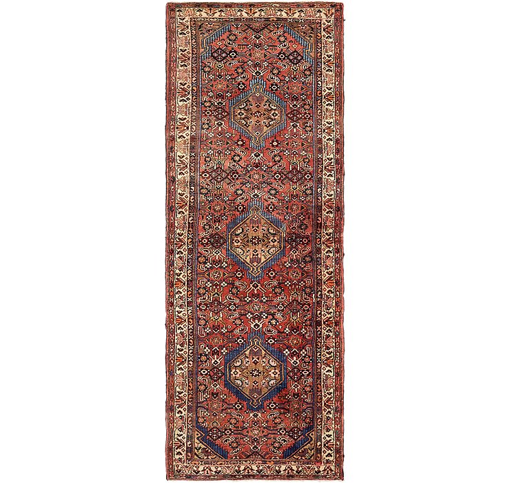 3' 4 x 9' 9 Hossainabad Persian Run...