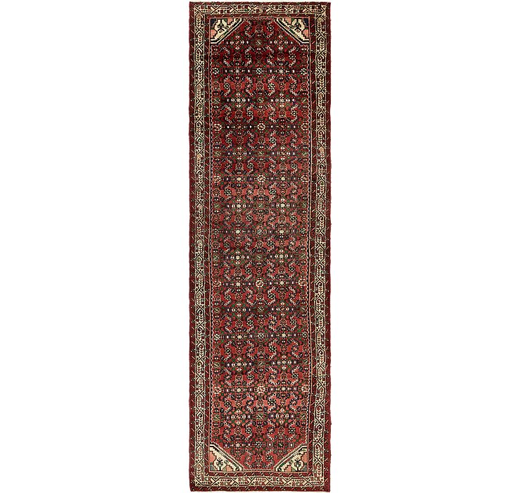 3' 7 x 13' 6 Hossainabad Persian Run...