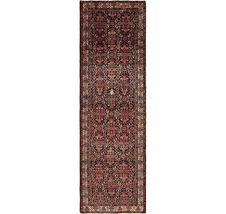 3' 10 x 13' 3 Hossainabad Persian Run...