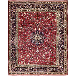 9' 9 x 12' 6 Mashad Persian Rug