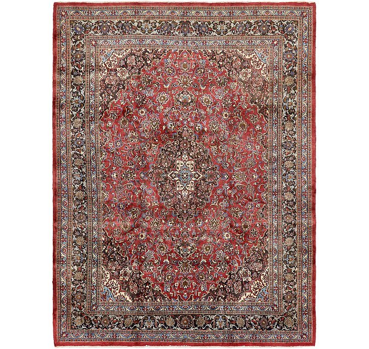 HandKnotted 9' 7 x 12' 6 Mashad Persian Rug