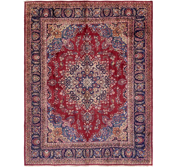 9' 8 x 12' 8 Mashad Persian Rug