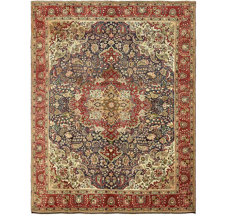 9' 7 x 12' 4 Tabriz Persian Rug