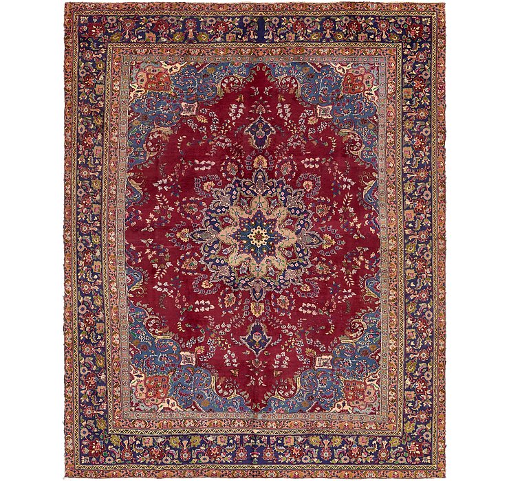 9' 2 x 12' 2 Mashad Persian Rug
