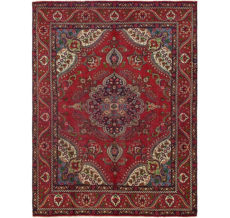 9' 7 x 12' 8 Tabriz Persian Rug