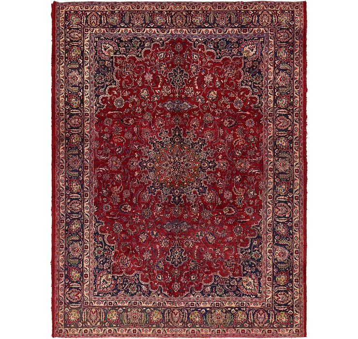 9' 9 x 12' 10 Mashad Persian Rug
