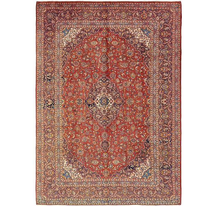 9' 6 x 13' 5 Kashan Persian Rug