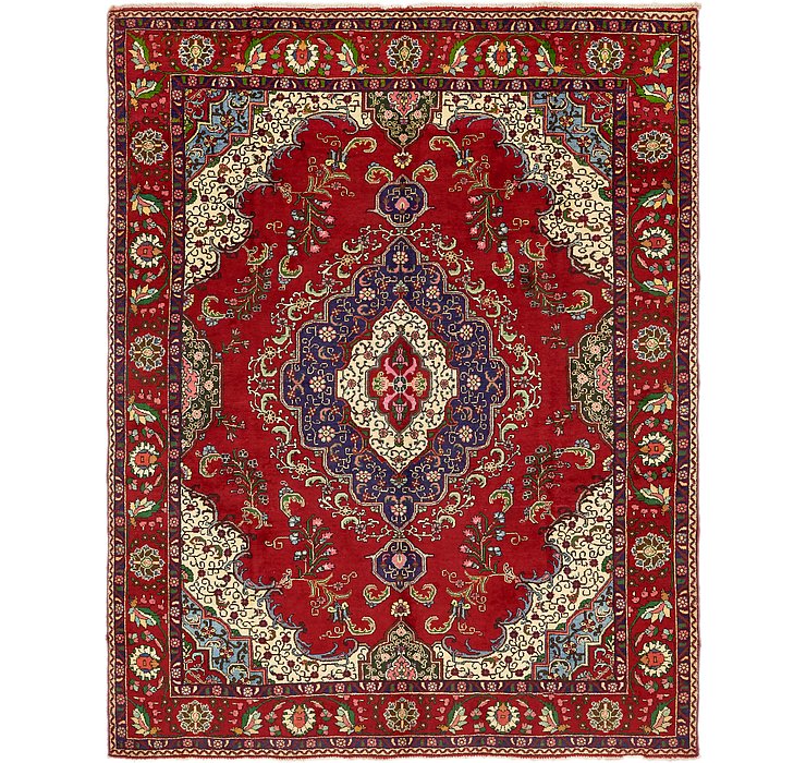 9' 6 x 12' 5 Tabriz Persian Rug