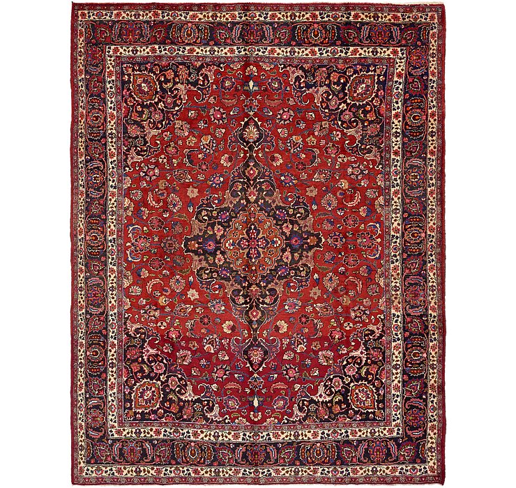 9' 7 x 12' 7 Mashad Persian Rug