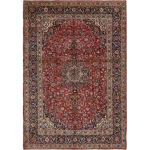 10' x 14' 2 Kashan Persian Rug
