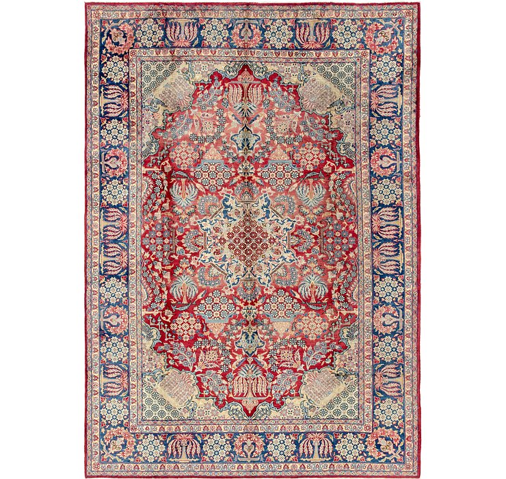 8' 6 x 12' 3 Isfahan Persian Rug