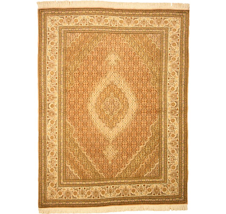 4' 9 x 6' 4 Tabriz Persian Rug