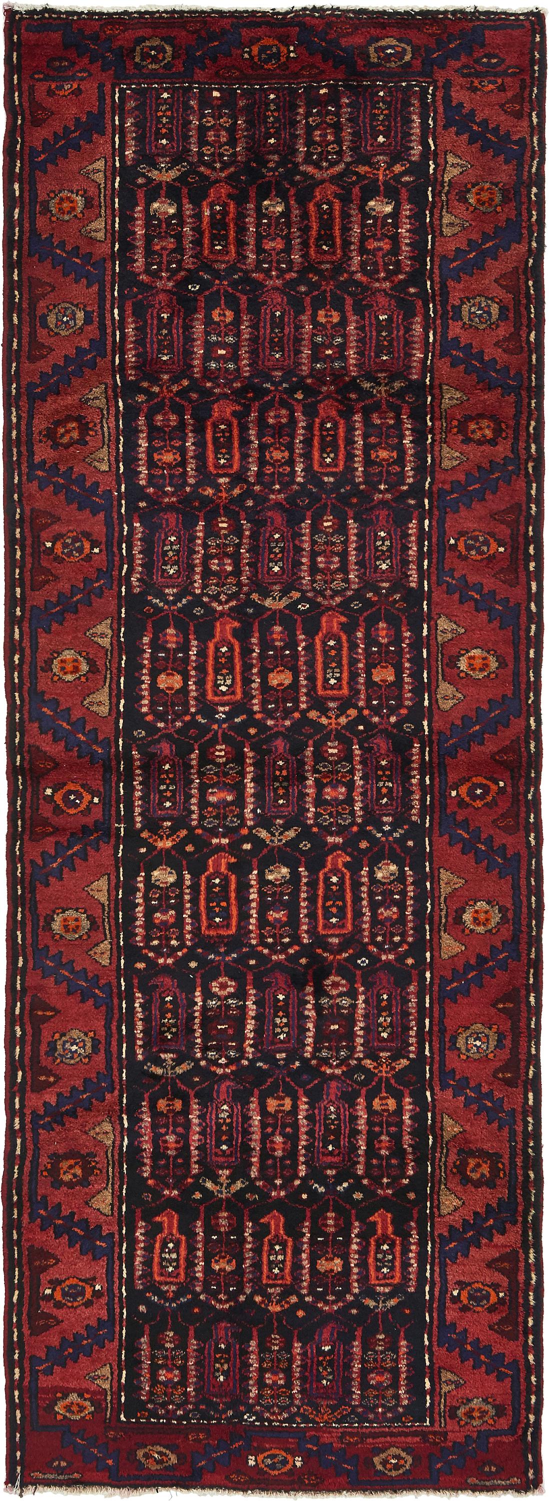 Black 3' 6 x 9' 8 Malayer Persian Runner Rug eSaleRugs